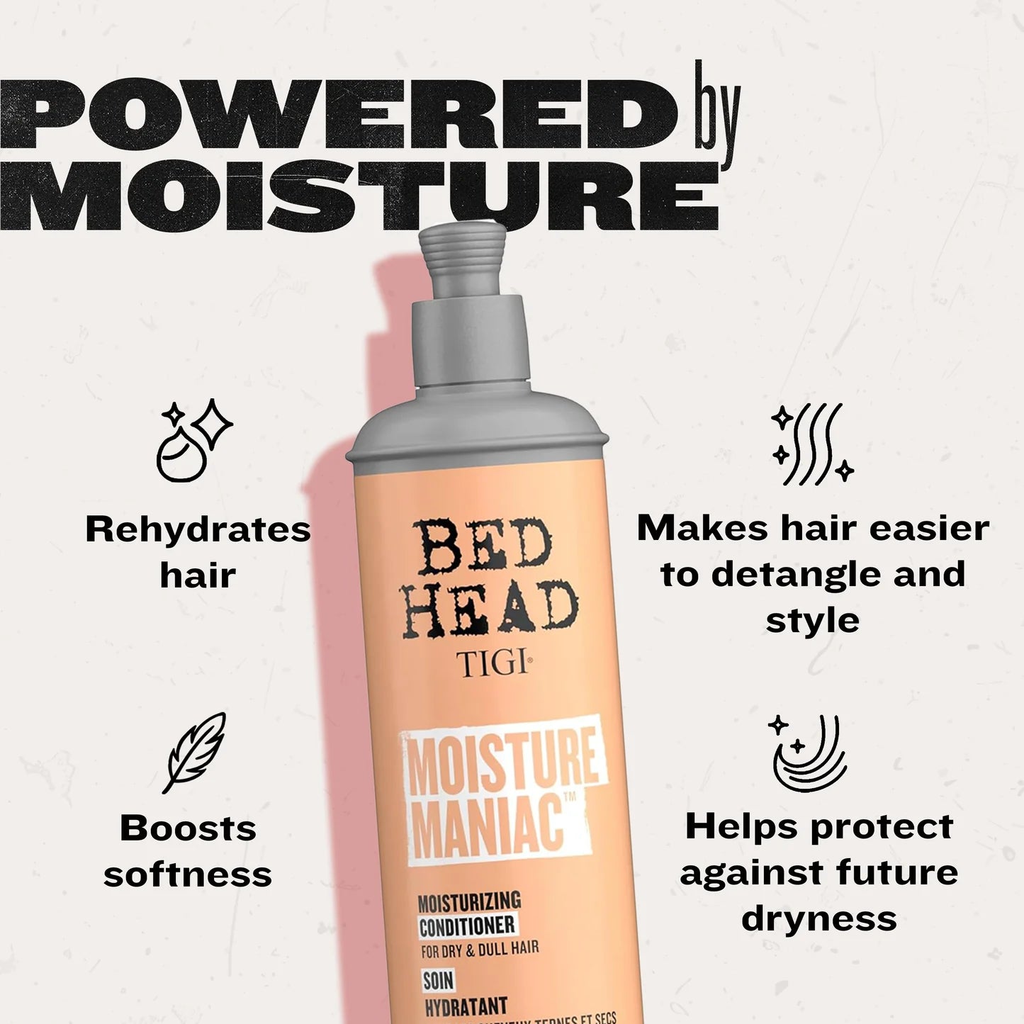 Bed Head Moisture Maniac™ Moisturizing Conditioner for dry & dull hair