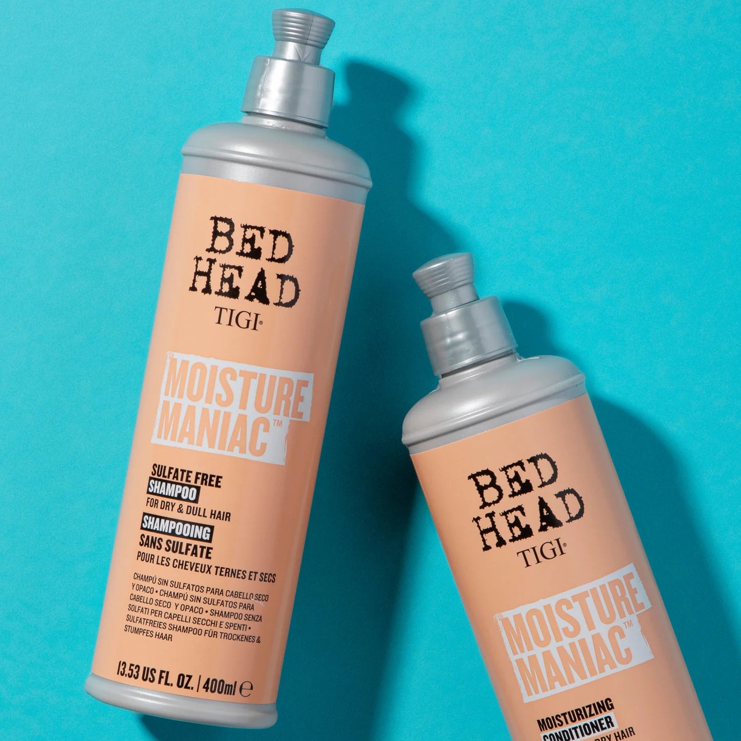 Bed Head Moisture Maniac™ Sulfate Free Shampoo for dry & dull hair