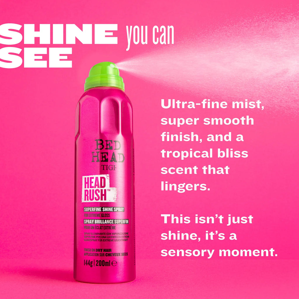 Bed Head Head Rush™ Shine Hair Spray for Smooth Shiny Hair