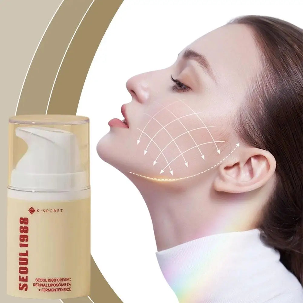 Seoul 1988 Retinol Liposome Facial Care Cream Fade Fine Lines Anti-wrinkle Eye Cream Moisturizing Care Cream Face Skin Care - Shemen Beauty