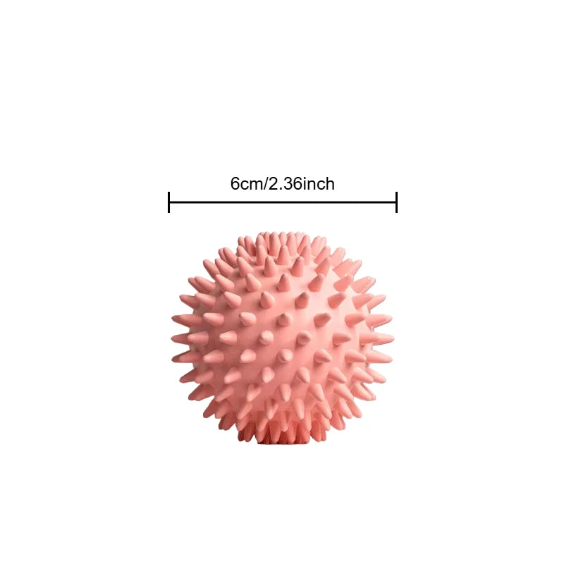 6CM Sport Massage Ball Myofascial Release Massager Spiky Deep Tissue