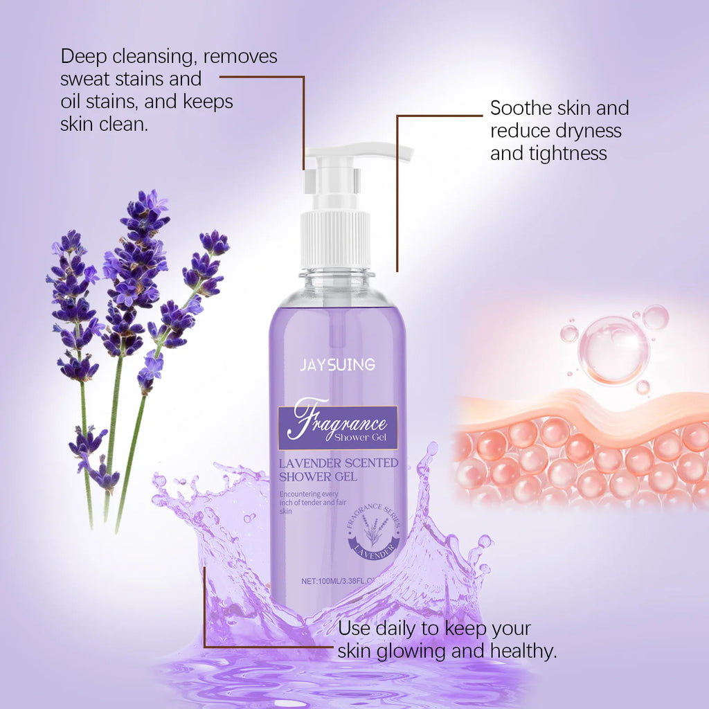 Fragrant Shower Gel Body Wash Perfume Long Lasting Fragrance Deep Cleansing Moisturizing Refresh Smooth Exfoliating Bath Lotion - Shemen Beauty