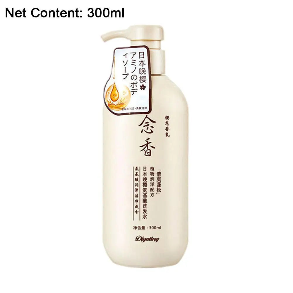 300ml Amino acid fragrant Japanese evening shampoo hair conditioner conditioner and Se hair shampoo bath lotion sham I6H9