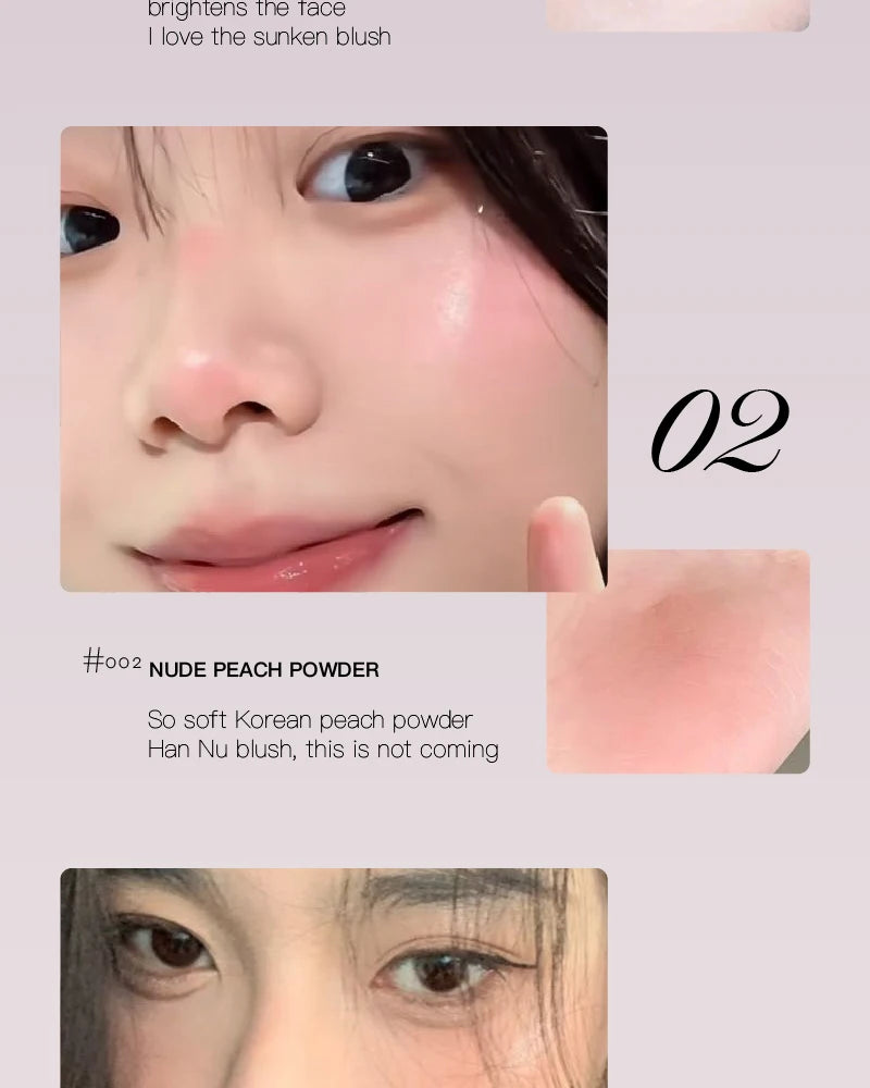 HERORANGE Liquid Blush Natural Complexion-enhancing Low-saturation Matte Multi-purpose Blush Liquid - Shemen Beauty