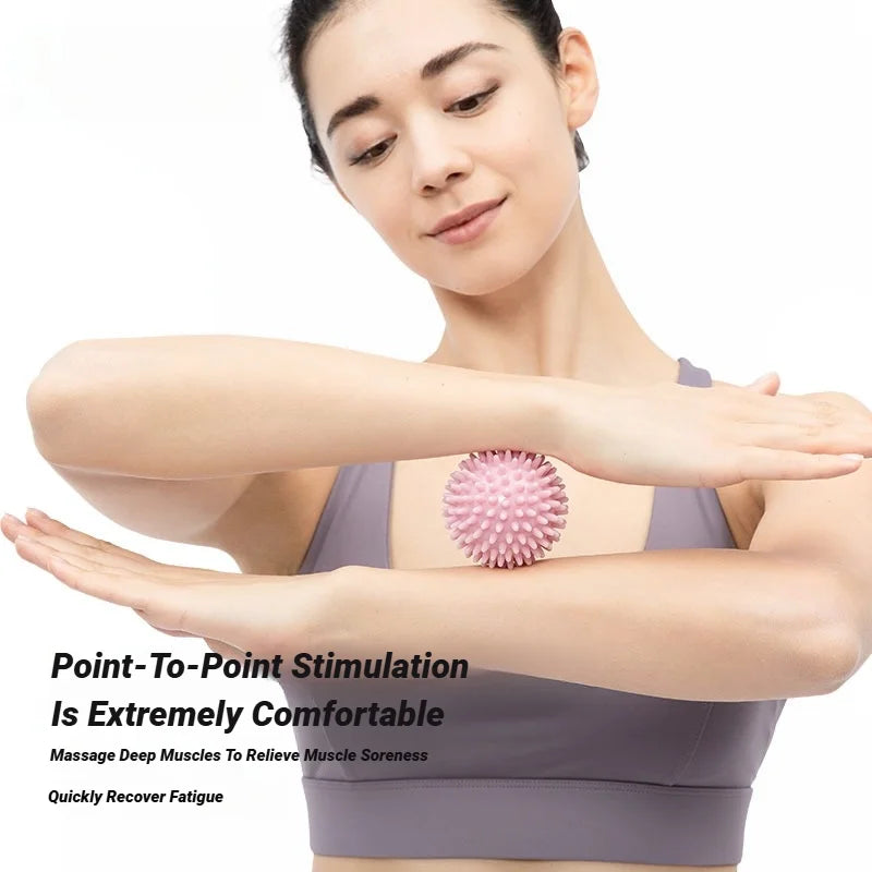 6CM Sport Massage Ball Myofascial Release Massager Spiky Deep Tissue
