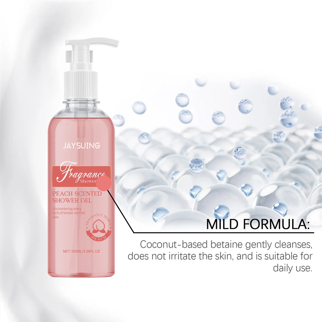 Fragrant Shower Gel Body Wash Perfume Long Lasting Fragrance Deep Cleansing Moisturizing Refresh Smooth Exfoliating Bath Lotion - Shemen Beauty