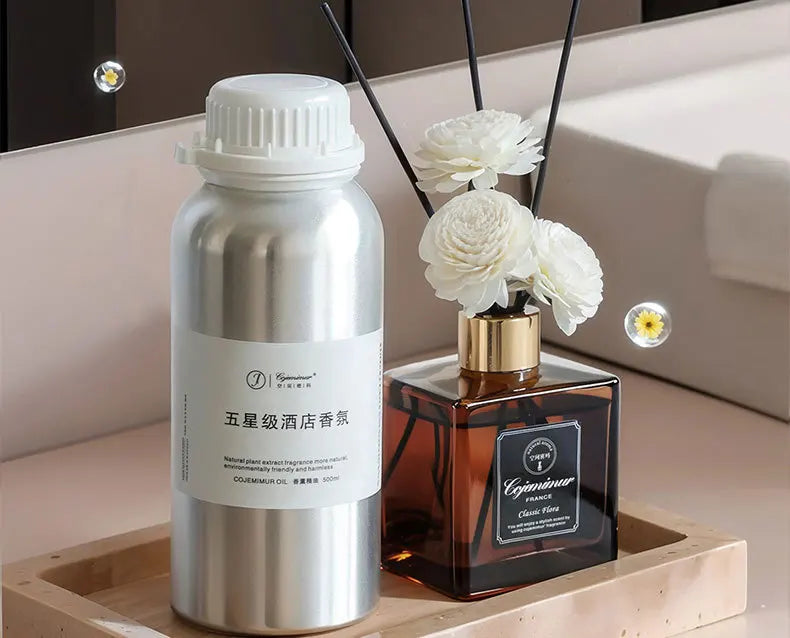 Large Bucket of Essential Oil Replenishment Liquid, Living Room Fragrance, Bedroom Aroma, Toilet Deodorization, Fresh Air - Shemen Beauty