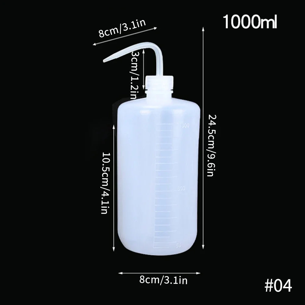 150/250/500/1000ml Squeeze Bottle Succulent Potted Plant Watering Pot Elbow Narrow Mouth Long Tube Watering Can Liquid Container