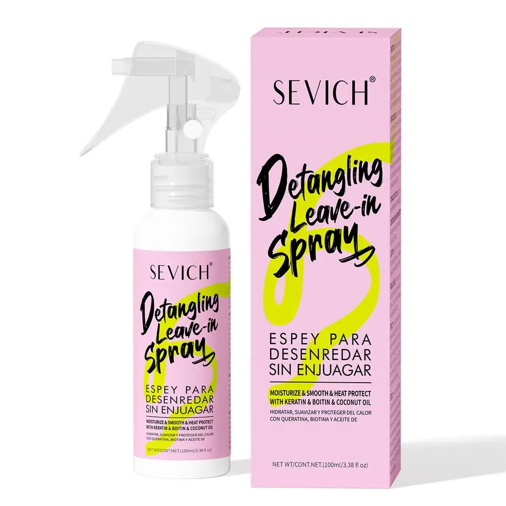 Sevich Hair Smoothing Spray To Repair Dyeing Ironing Damaged Hair Care Oil Makes Hair Silk Shine Prevents Frizz Essential - Shemen Beauty