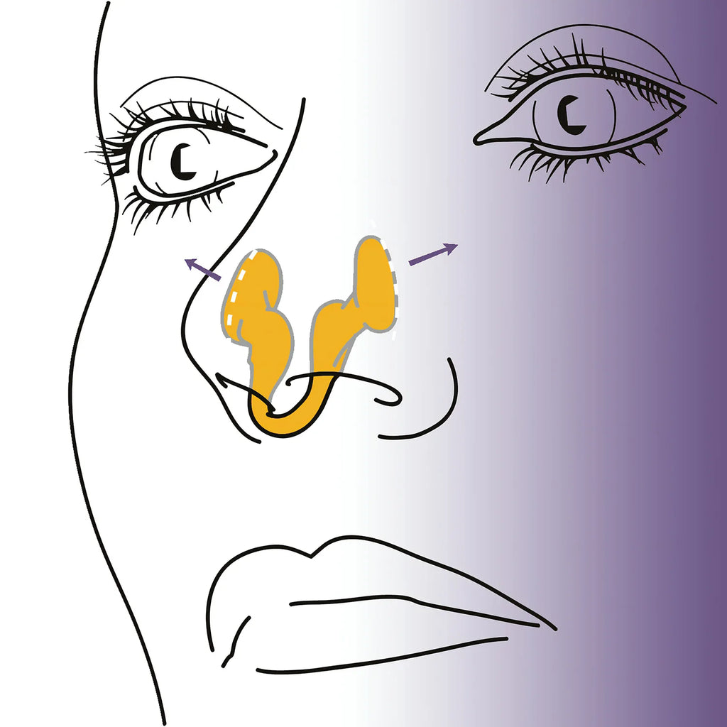 2pcs Mini Stop Snoring Device Silicone Elastic Nose Clip Anti-Snoring