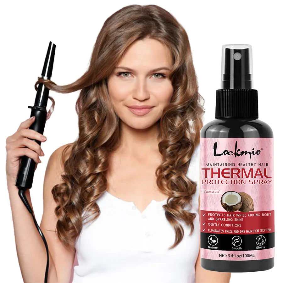 Thermal Protection Spray for Hair Heat Protector Serum Protect Hair From UV Damaged Moisturizing Hair-care Conditioner for Women - Shemen Beauty
