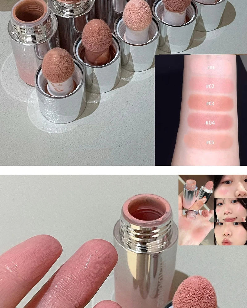 HERORANGE Liquid Blush Natural Complexion-enhancing Low-saturation Matte Multi-purpose Blush Liquid - Shemen Beauty