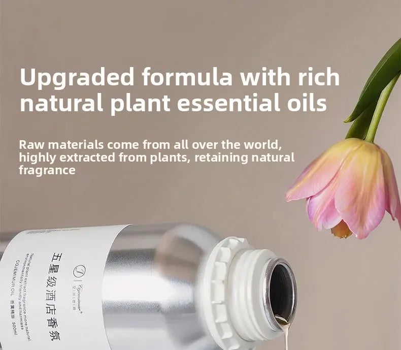 Large Bucket of Essential Oil Replenishment Liquid, Living Room Fragrance, Bedroom Aroma, Toilet Deodorization, Fresh Air - Shemen Beauty