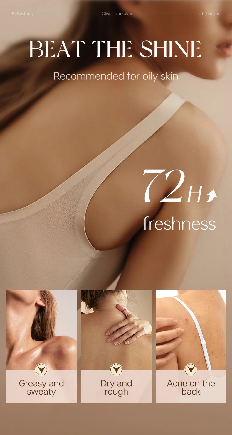 VETES Shampoo and Shower Gel Set 260ml Oil Control Tea Aroma Lasting Deepy Clean Moisturizing and Balancing Water and Oil Care - Shemen Beauty