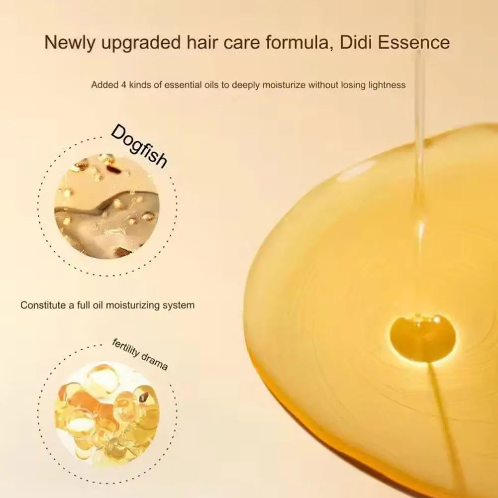 Moroccan Argan Oil Hair Serum Lightweight Hair Oil Mist For Split Ends, Frizzy Hair And Flyaways, Hair Oil Repair- Gloss Shine - Shemen Beauty