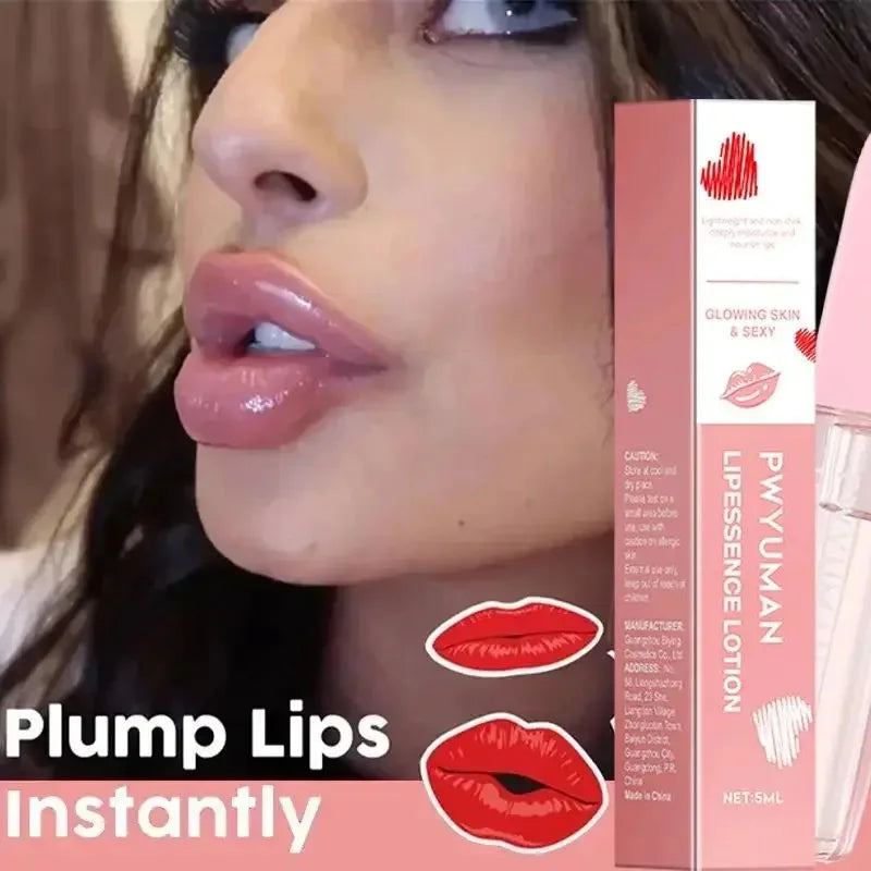 Lasting Lip Plumping Oil Instant Plumping Essential Oil Increase Lip Elasticity Lighten Lip Lines Repair Lip Lines Sexy Lips - Shemen Beauty