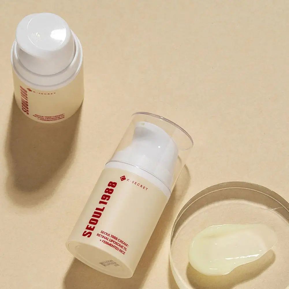 Seoul 1988 Retinol Liposome Facial Care Cream Fade Fine Lines Anti-wrinkle Eye Cream Moisturizing Care Cream Face Skin Care - Shemen Beauty