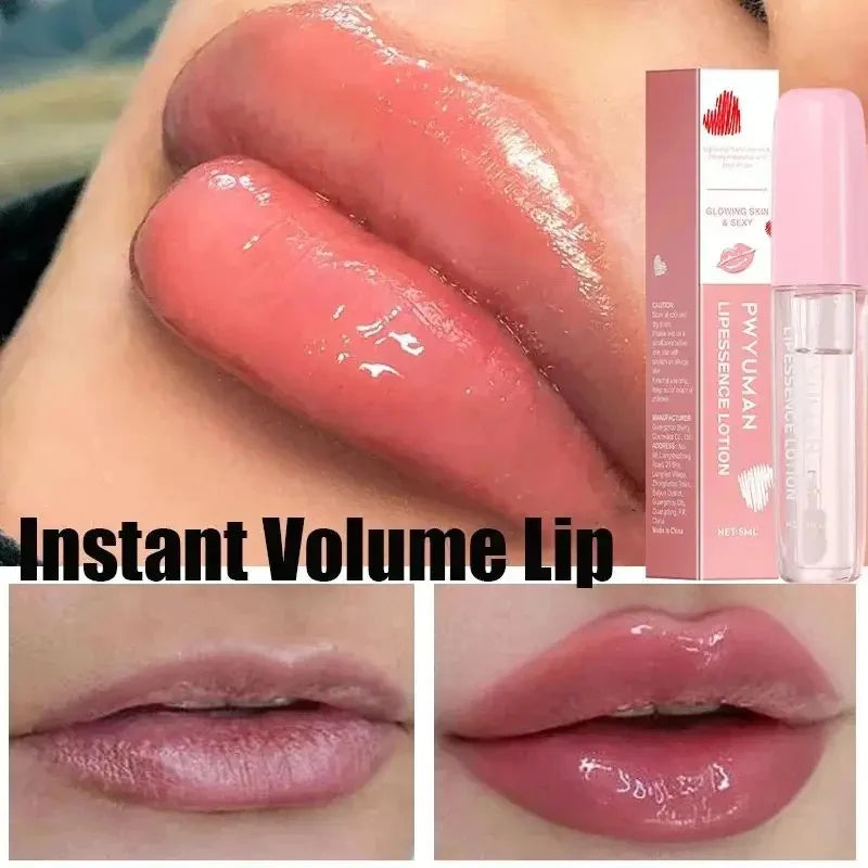Lasting Lip Plumping Oil Instant Plumping Essential Oil Increase Lip Elasticity Lighten Lip Lines Repair Lip Lines Sexy Lips - Shemen Beauty