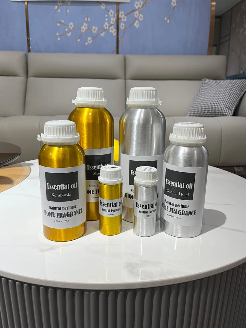 1000/500ml Premium Hotel Aromatherapy Essential Oil Supplement Liquid for Aroma Diffuser Home Fragrance Oil Hilton Ritz Carlton