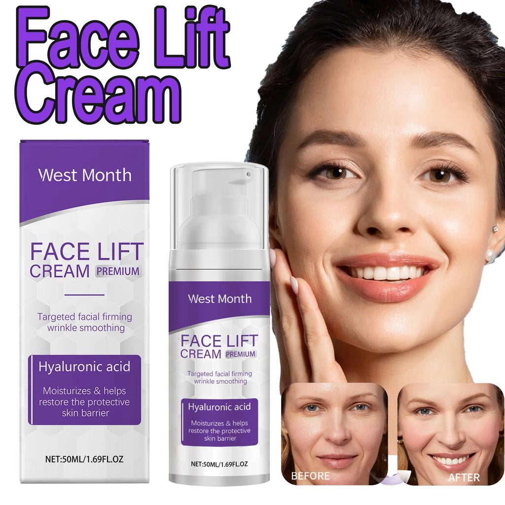 Face Lift Cream Restore Skin Elasticity Protect Skin Barrier Deeply Moisturize Nourish Deep Moisturizing Even Out Skin Tone 50ml - Shemen Beauty