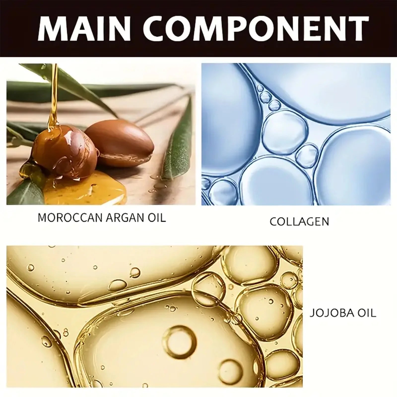 Keratin Magic Hair Mask Protein Straightening Repair Dry Frizzy Damaged Hair Milk Professional Smooth Shiny Deep Moisturizing Care 60G/30G - Shemen Beauty