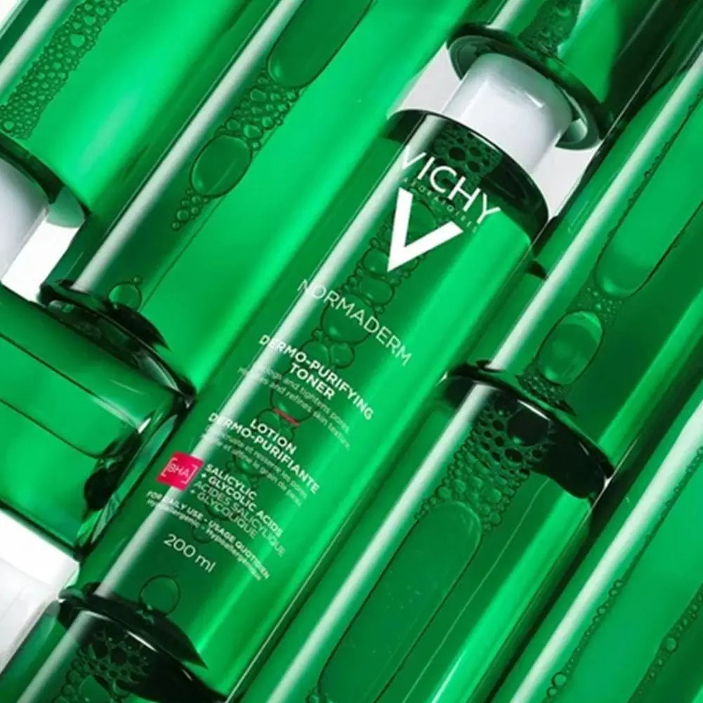 VICHY Facial Toner Deep Pore Cleansing Moisturizing Cleansing Purifying Controlling Oil  Anti-freckle Aqua Mist 200ml Skin Care - Shemen Beauty