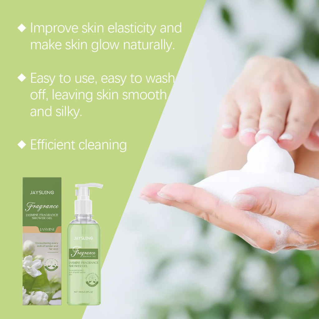 Fragrant Shower Gel Body Wash Perfume Long Lasting Fragrance Deep Cleansing Moisturizing Refresh Smooth Exfoliating Bath Lotion - Shemen Beauty