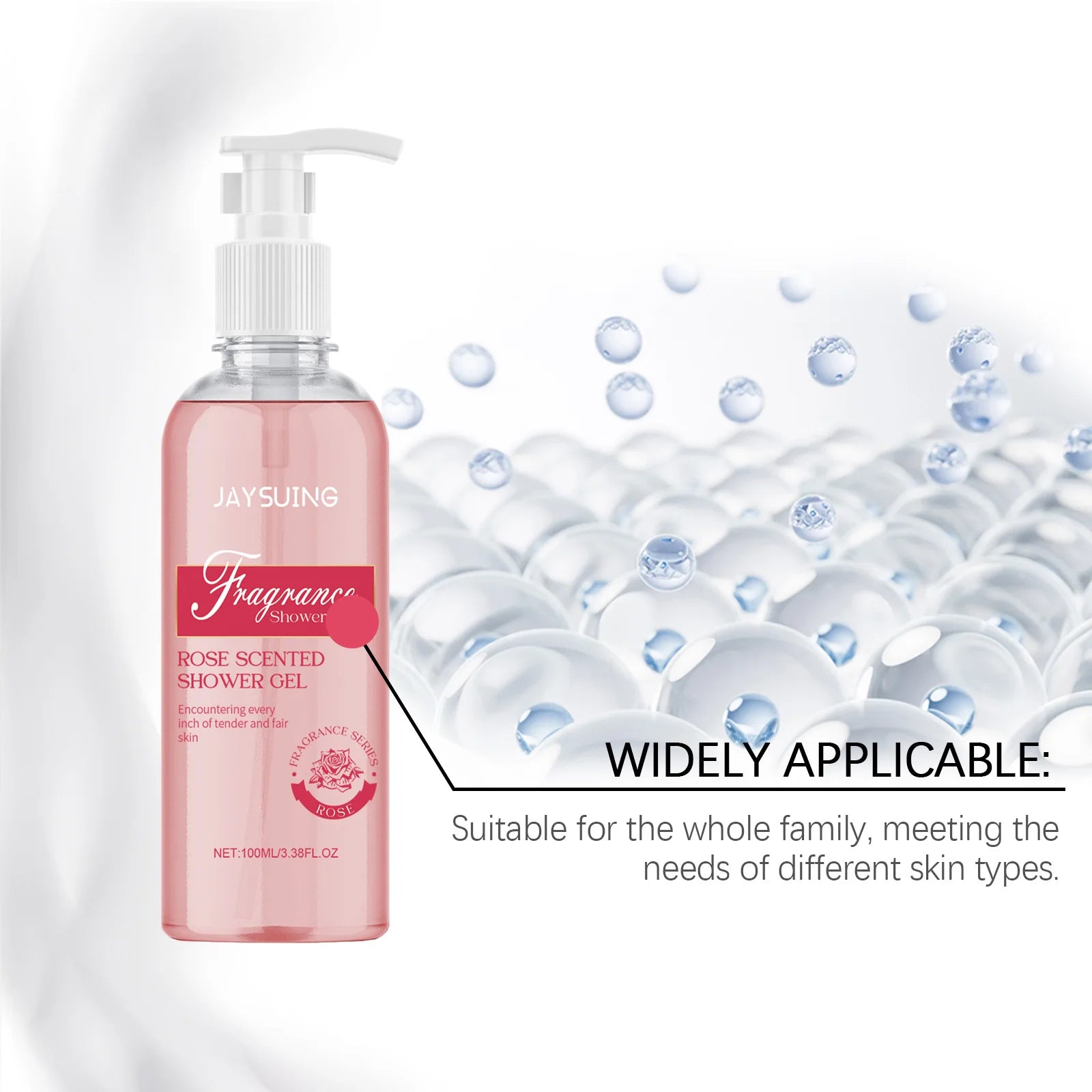 Fragrant Shower Gel Body Wash Perfume Long Lasting Fragrance Deep Cleansing Moisturizing Refresh Smooth Exfoliating Bath Lotion - Shemen Beauty