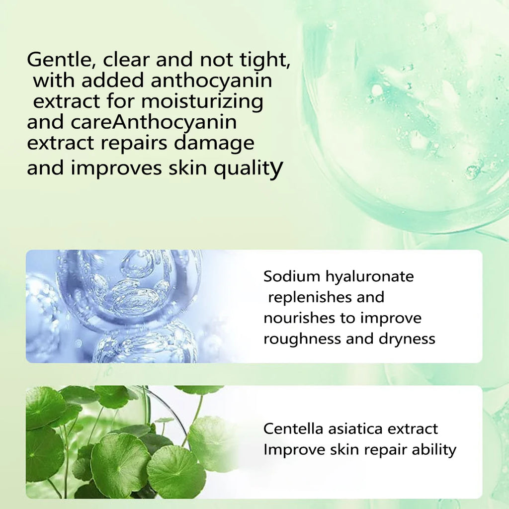 Qingsu Amino Acid Oil Control Facial Cleanser Is Mild, Non-irritating, Refreshing, Non-greasy and Silky - Shemen Beauty