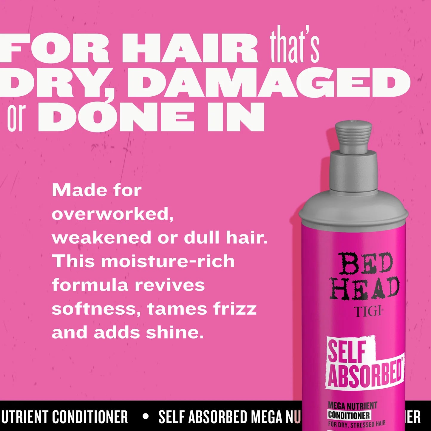 Bed Head Self Absorbed™ Nourishing Conditioner for dry, stressed hair