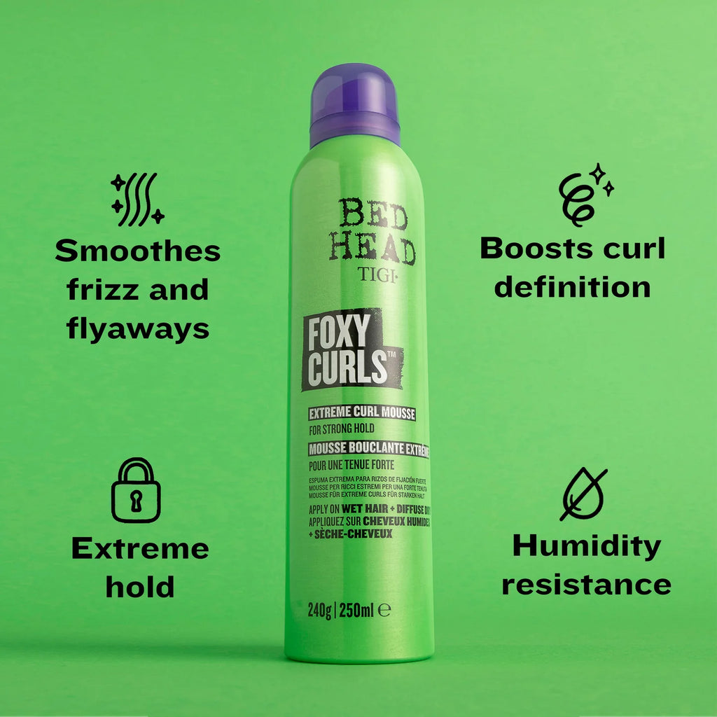 Bed Head Foxy Curls™ Curly Hair Mousse for Strong Hold