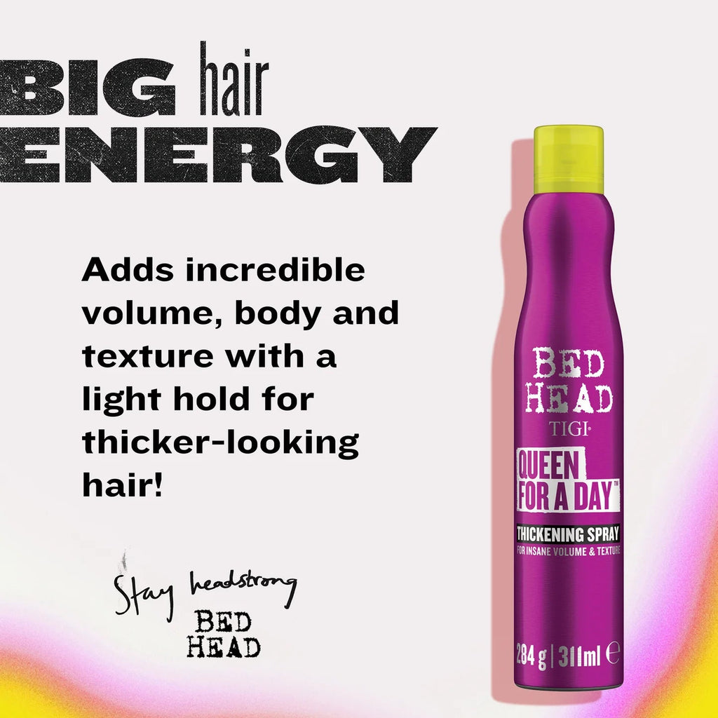 Bed Head Queen For A Day™ Thickening Spray for Fine Hair - Shemen Beauty