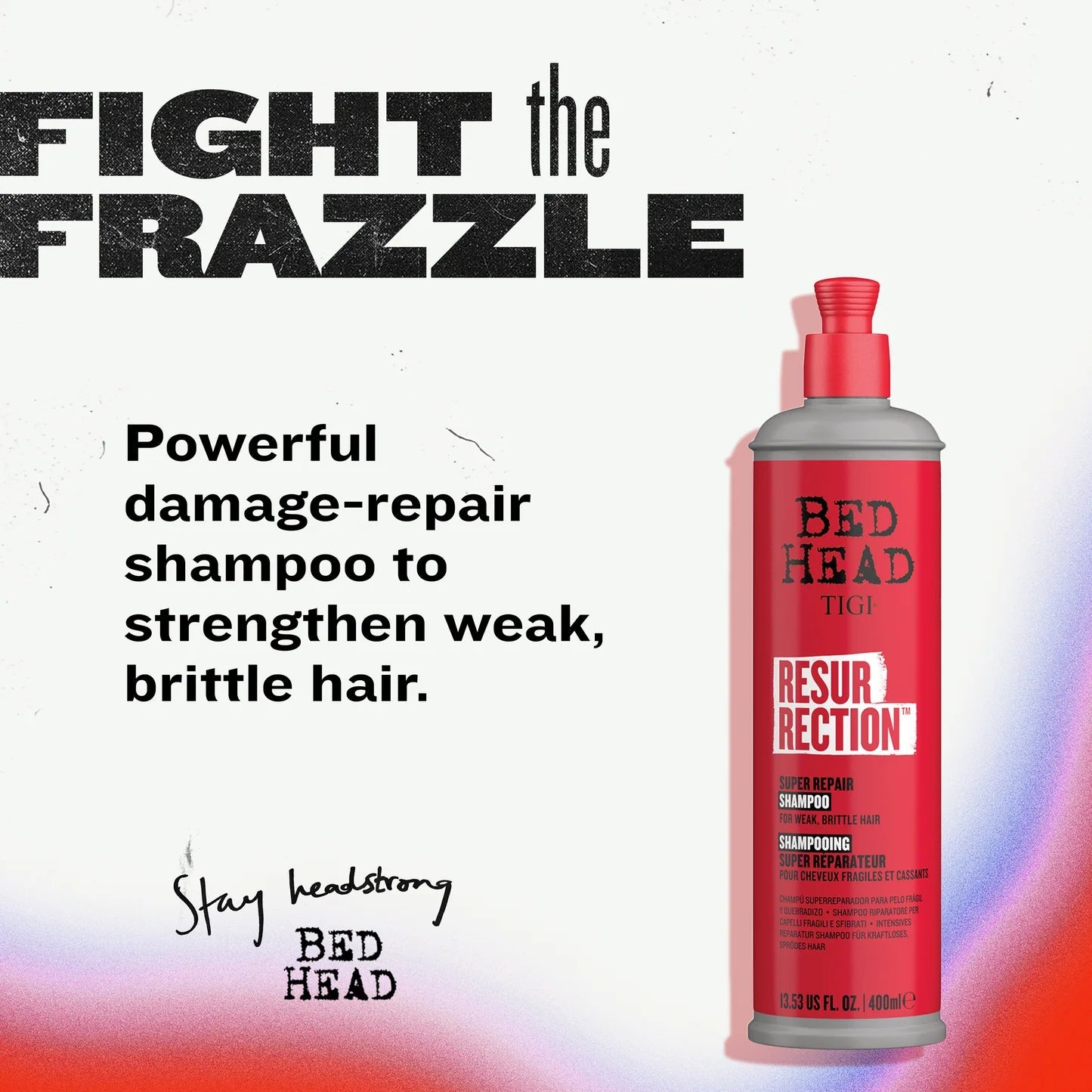 Bed Head Resurrection™ Repair Shampoo for Damaged Hair - Shemen Beauty