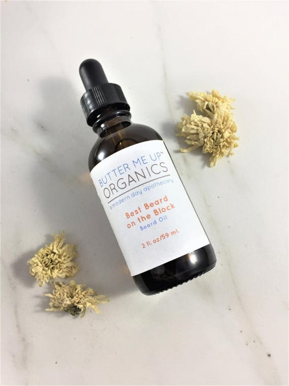 Best Beard On The Block Organic Beard Oil - Shemen Beauty