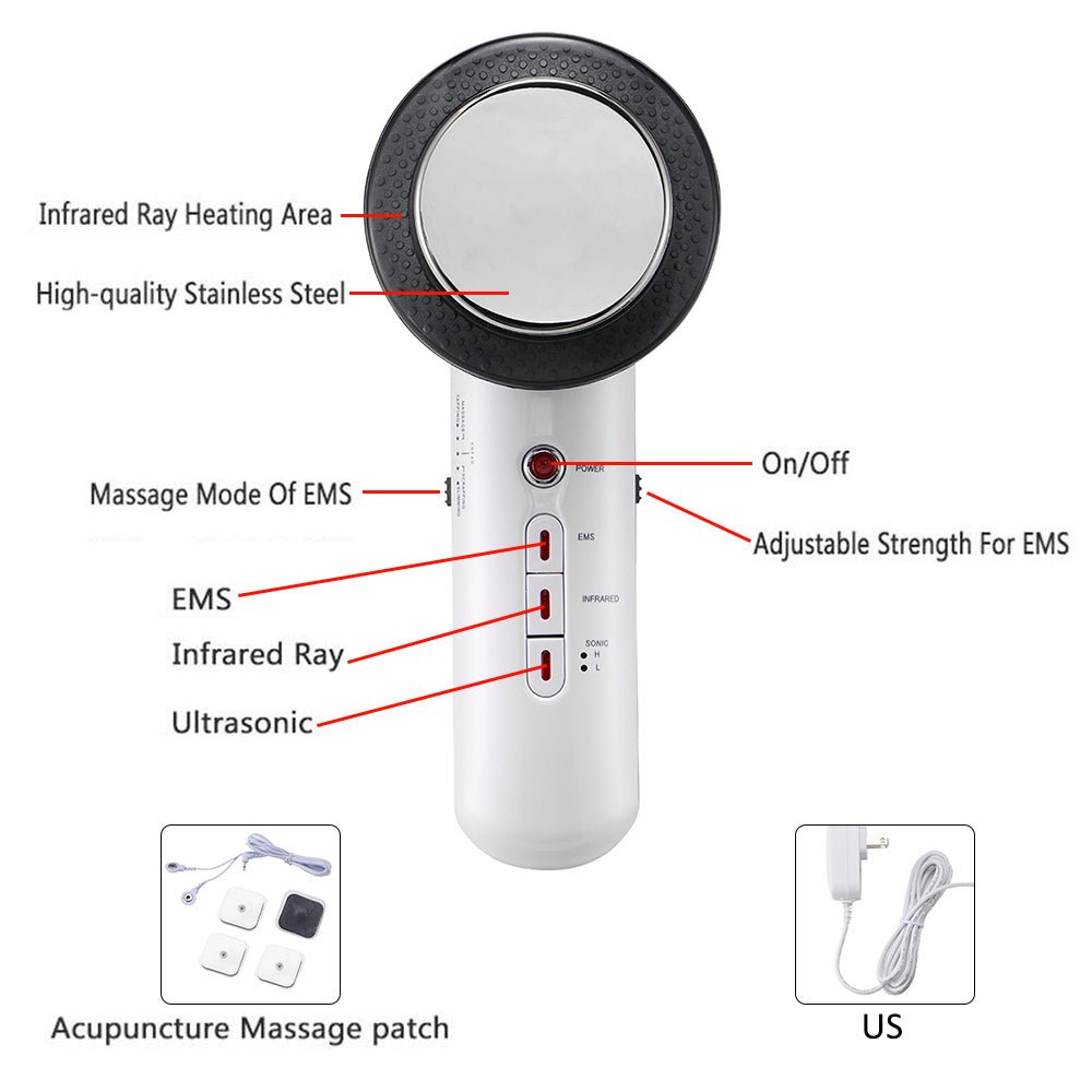 Body Face Lift Ultrasound Body Slimming Massager - Shemen Beauty