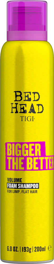 Bed Head Bigger The Better™ Volume Foam Shampoo for Fine Hair
