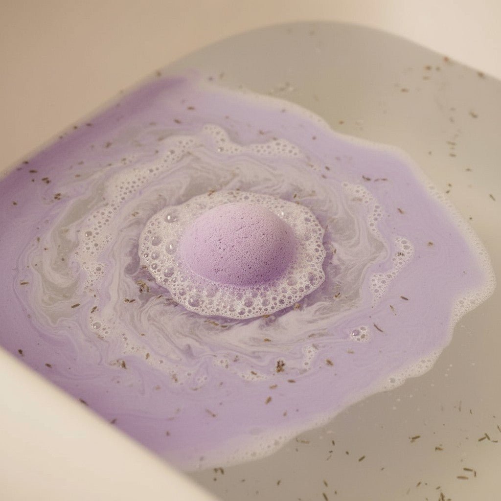 Dreamy and Calm Lavender Large Bath Bomb - 8oz - Shemen Beauty