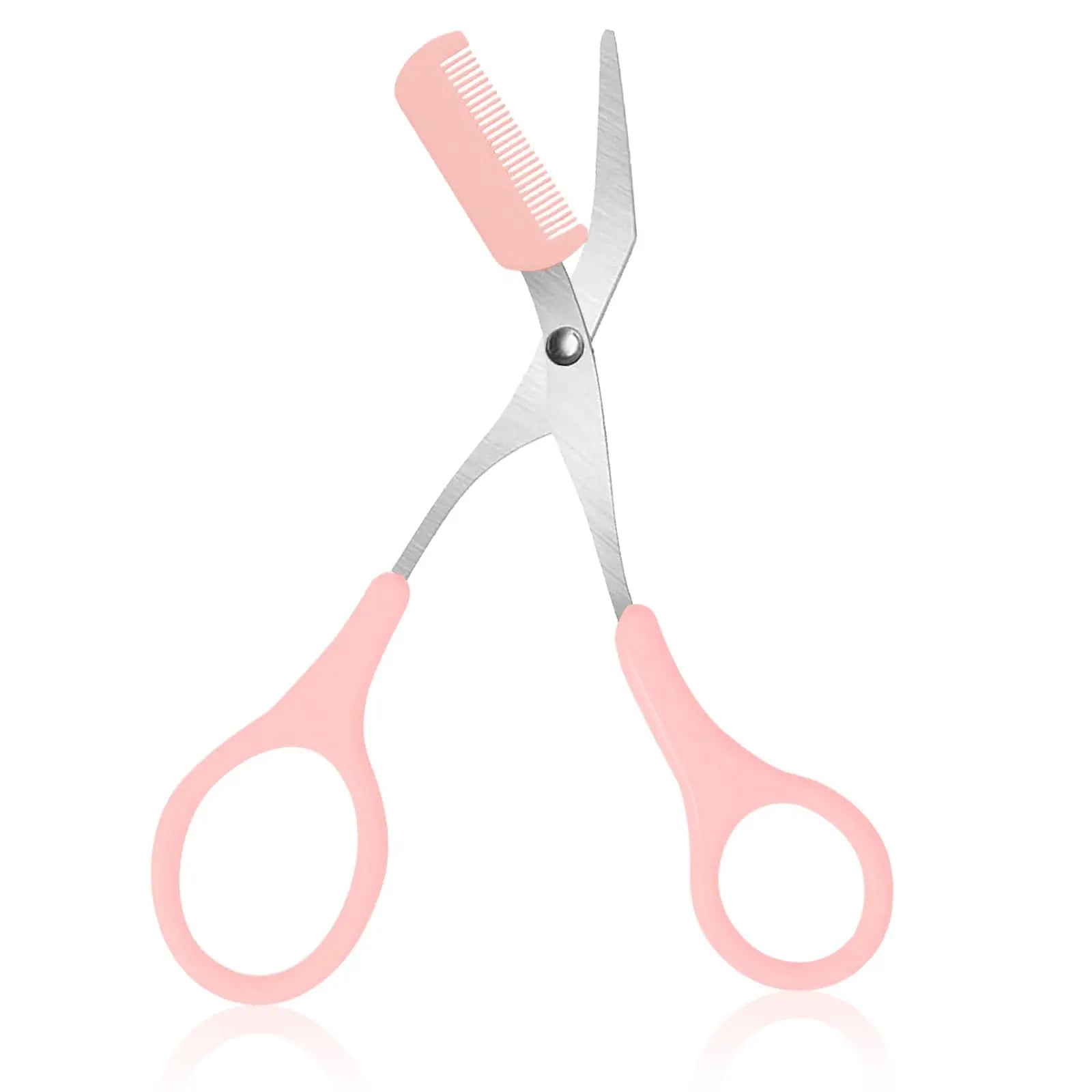 Eyebrow Trimmer, Stainless Steel Eyebrow Scissors With Comb, Eyebrow - Shemen Beauty
