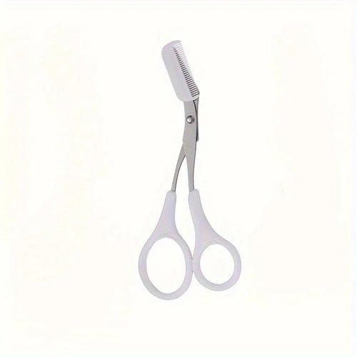 Eyebrow Trimmer, Stainless Steel Eyebrow Scissors With Comb, Eyebrow - Shemen Beauty