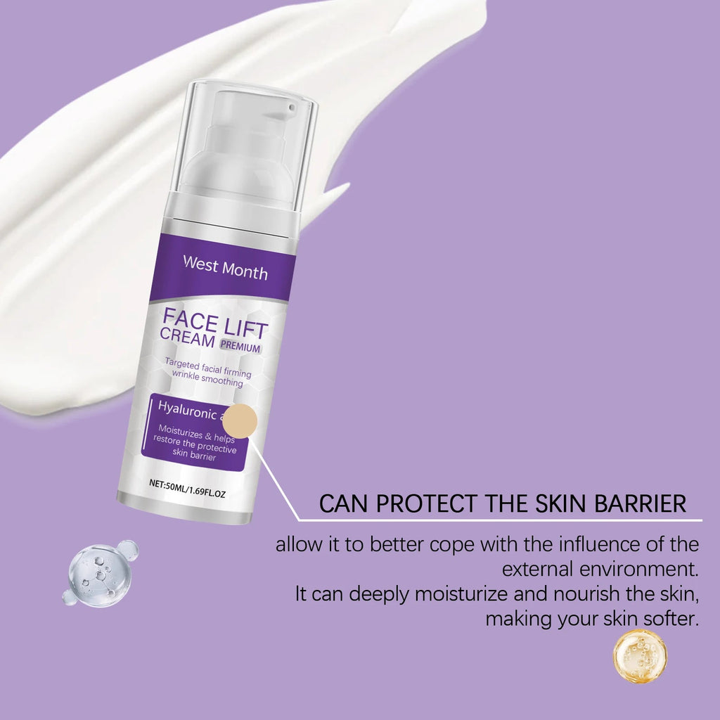 Face Lift Cream Restore Skin Elasticity Protect Skin Barrier Deeply Moisturize Nourish Deep Moisturizing Even Out Skin Tone 50ml - Shemen Beauty