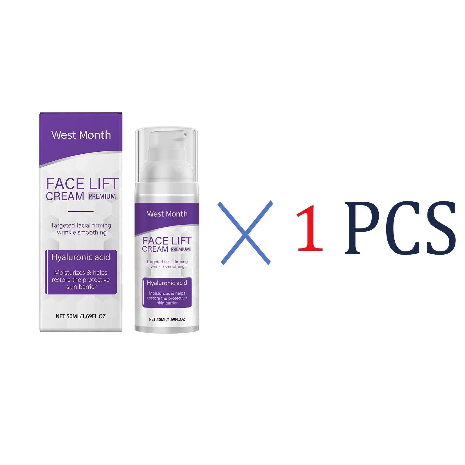 Face Lift Cream Restore Skin Elasticity Protect Skin Barrier Deeply Moisturize Nourish Deep Moisturizing Even Out Skin Tone 50ml - Shemen Beauty