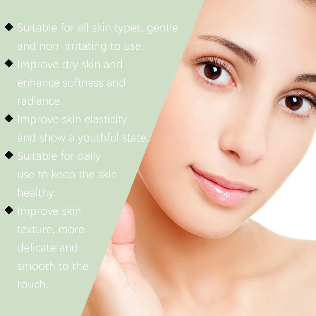 Hyaluronic Acid Face Cleanser Gel for Sensitive Skin Deep Pore Cleansing Makeup Remover Moisturizing Non Drying Formula 100ml - Shemen Beauty