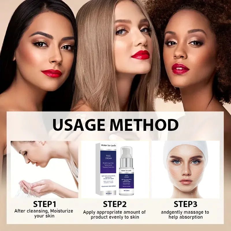 Instant Face Lift Cream Moisturizing Sagging Improvement Reduce Fine Lines Damaged Skin Repair Facial Cream Nourishing Skin Care - Shemen Beauty