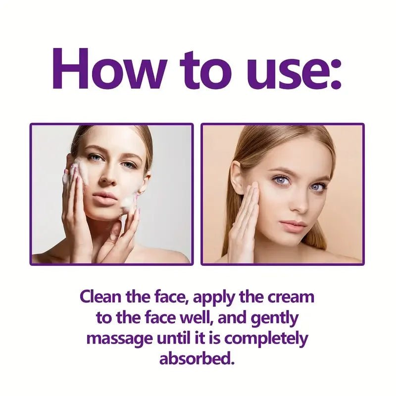 Instant face lift cream with hyaluronic acid for wrinkles. Firming solution. - Shemen Beauty