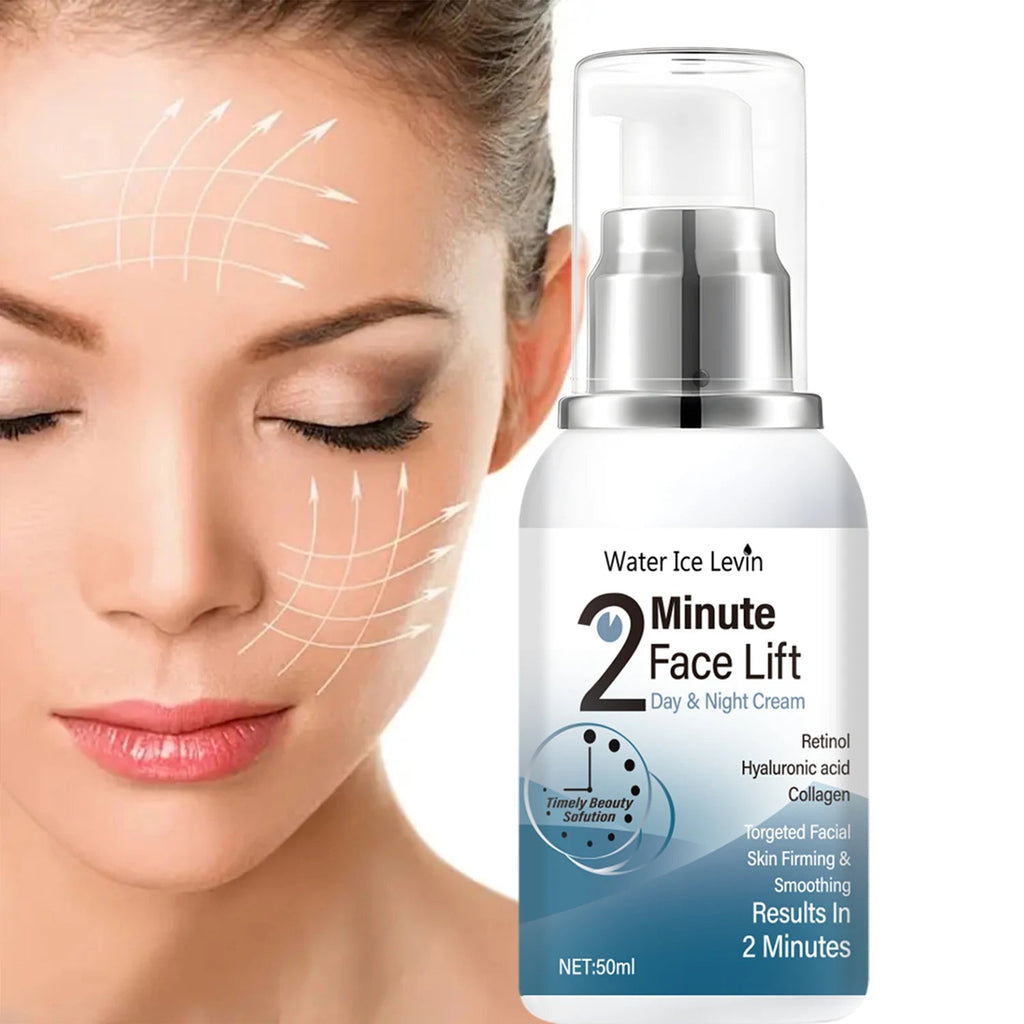 Instant Firming and Rejuvenating Handy Gadget - Water Ice Levin 2 Minute Face Lift Day and Night Cream 50ml - Shemen Beauty