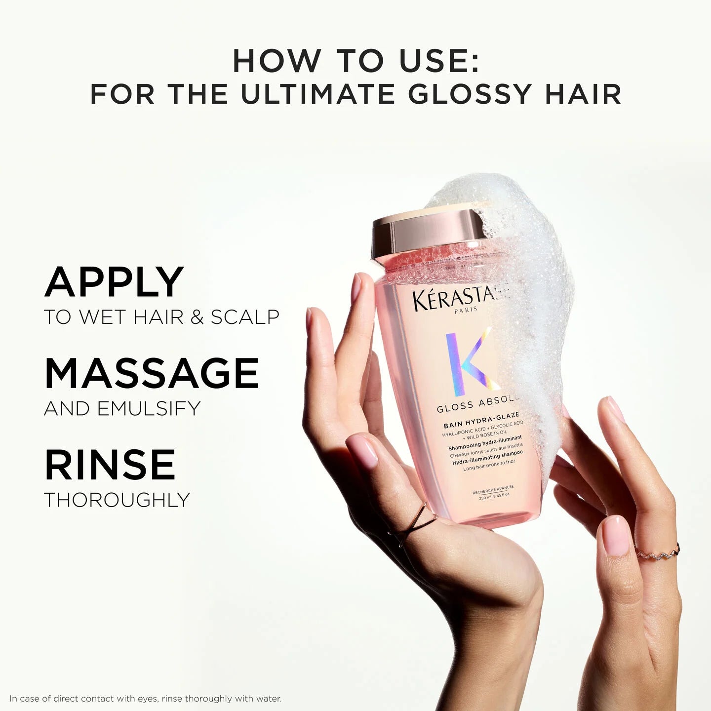 Kérastase Gloss Absolu Bain Hydra-Glaze Anti-Frizz Shampoo