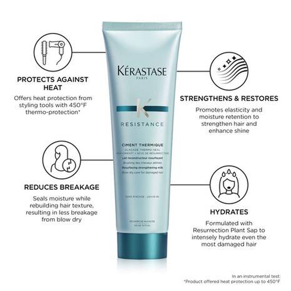 Kérastase Résistance Ciment Thermique Heat Protecting Cream - Shemen Beauty