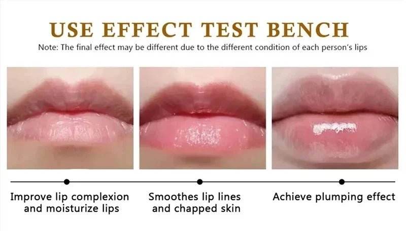 Lasting Lip Plumping Oil Instant Plumping Essential Oil Increase Lip Elasticity Lighten Lip Lines Repair Lip Lines Sexy Lips - Shemen Beauty
