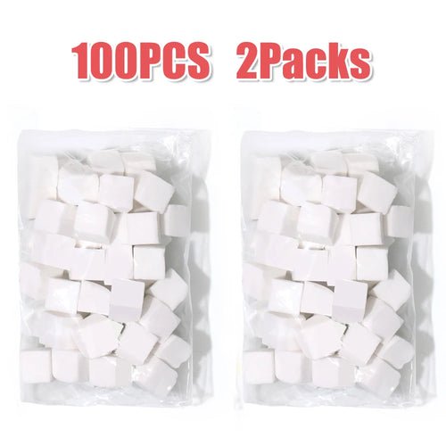 LINMANDA 50Pcs Soft Nail Sponges for Nail Art Sponges With Grabbing - Shemen Beauty