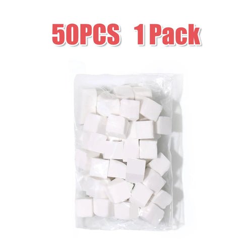 LINMANDA 50Pcs Soft Nail Sponges for Nail Art Sponges With Grabbing - Shemen Beauty